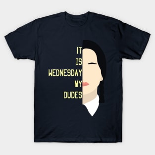 It is Wednesday my dudes retro meme T-Shirt